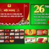 Mẫu slide Hội nghị sơ kết công tác Công an 6 tháng đầu năm 2026