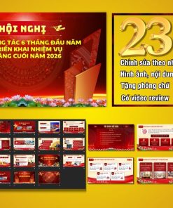 Slide Hội nghị sơ kết 6 tháng đầu năm và phương hướng nhiệm vụ 6 tháng cuối năm