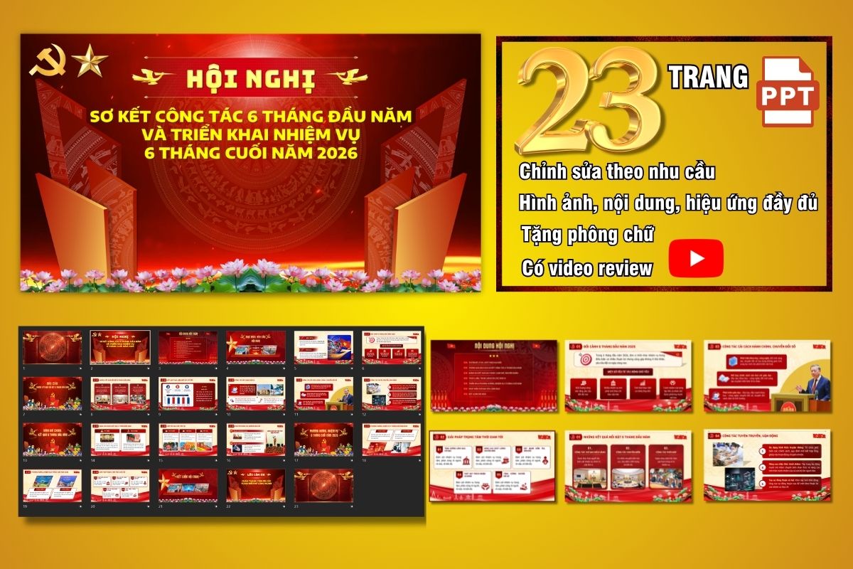 Slide Hội nghị sơ kết 6 tháng đầu năm và phương hướng nhiệm vụ 6 tháng cuối năm Slide Hội nghị sơ kết 6 tháng đầu năm và phương hướng nhiệm vụ 6 tháng cuối năm