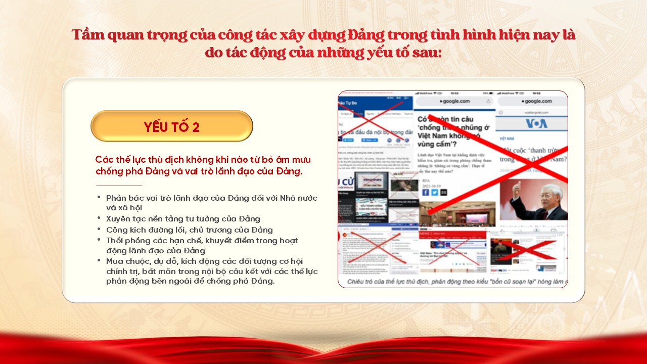 Tính tất yếu trong xây dựng Đảng Cộng sản Việt Nam hiện nay