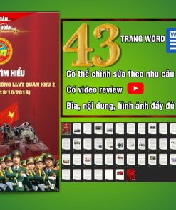 Bài dự thi tìm hiểu 80 năm Ngày truyền thống LLVT Quân khu 2