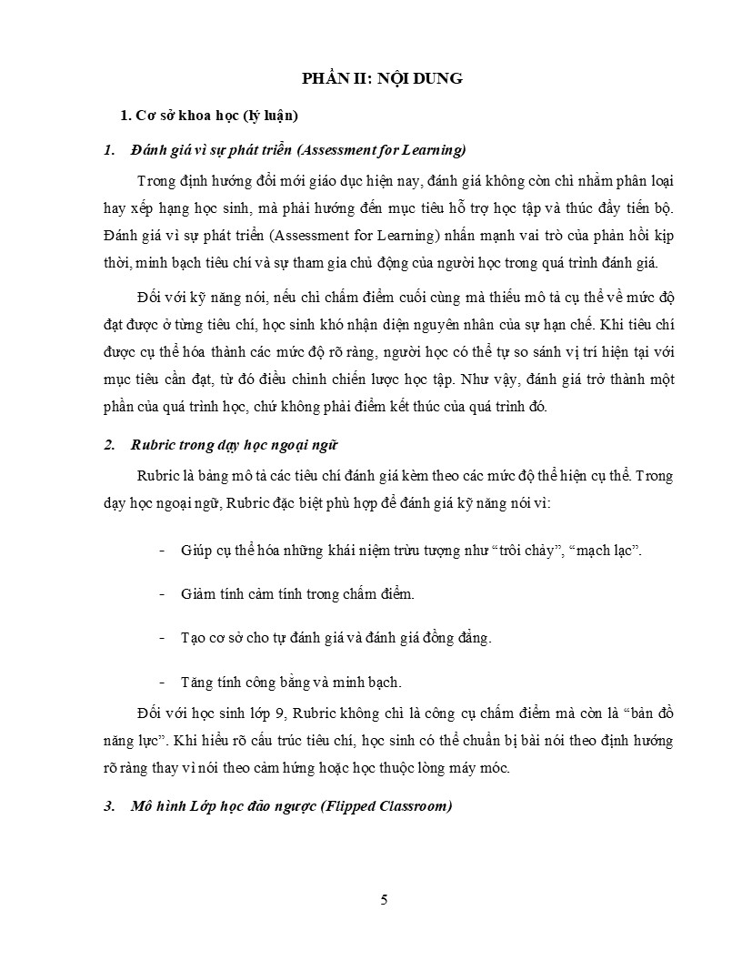 Nội dung của sáng kiến