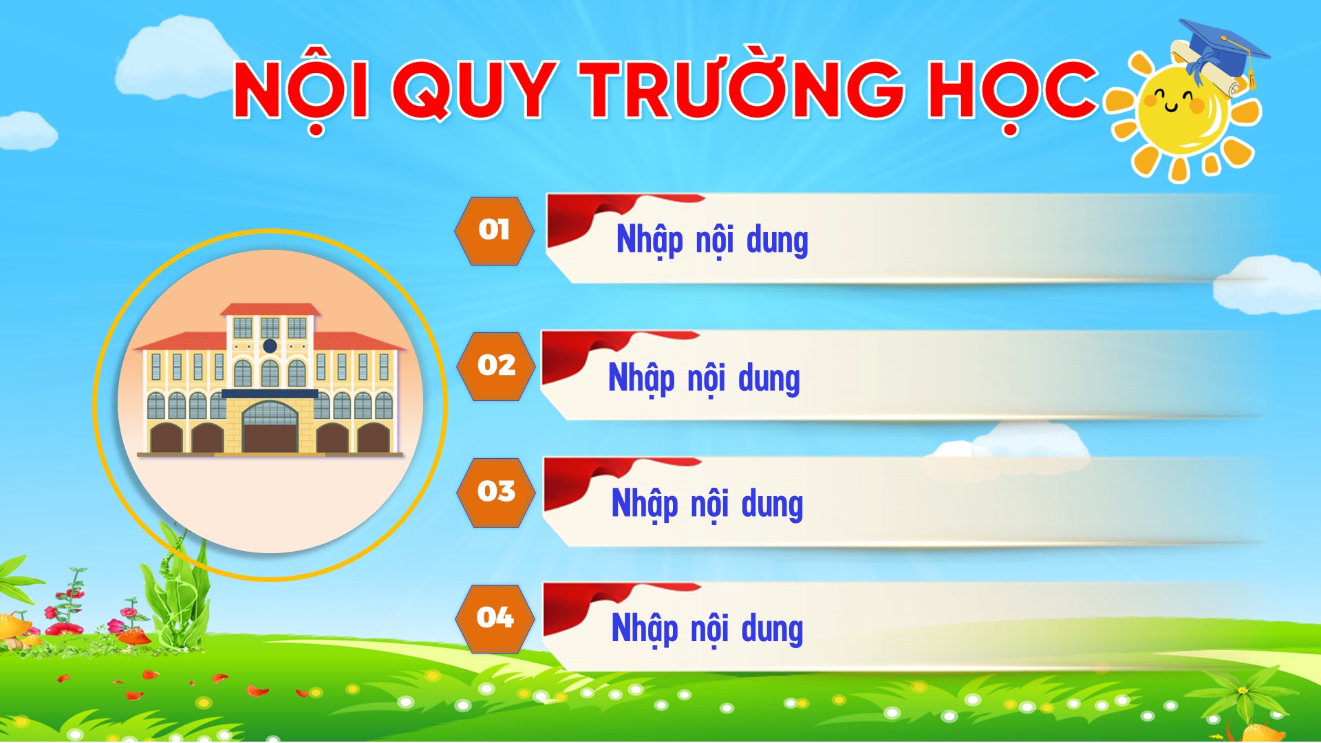 Slide họp phụ huynh đầu năm 2026 - 2027 9 Nội quy trường học