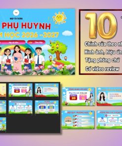 Slide họp phụ huynh đầu năm 2026 - 2027