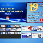 Slide báo cáo tổng kết công tác Đoàn và phong trào thanh niên, 19 trang