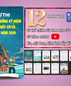 Bài dự thi Những kỷ niệm sâu sắc về thầy cô và mái trường năm 2026
