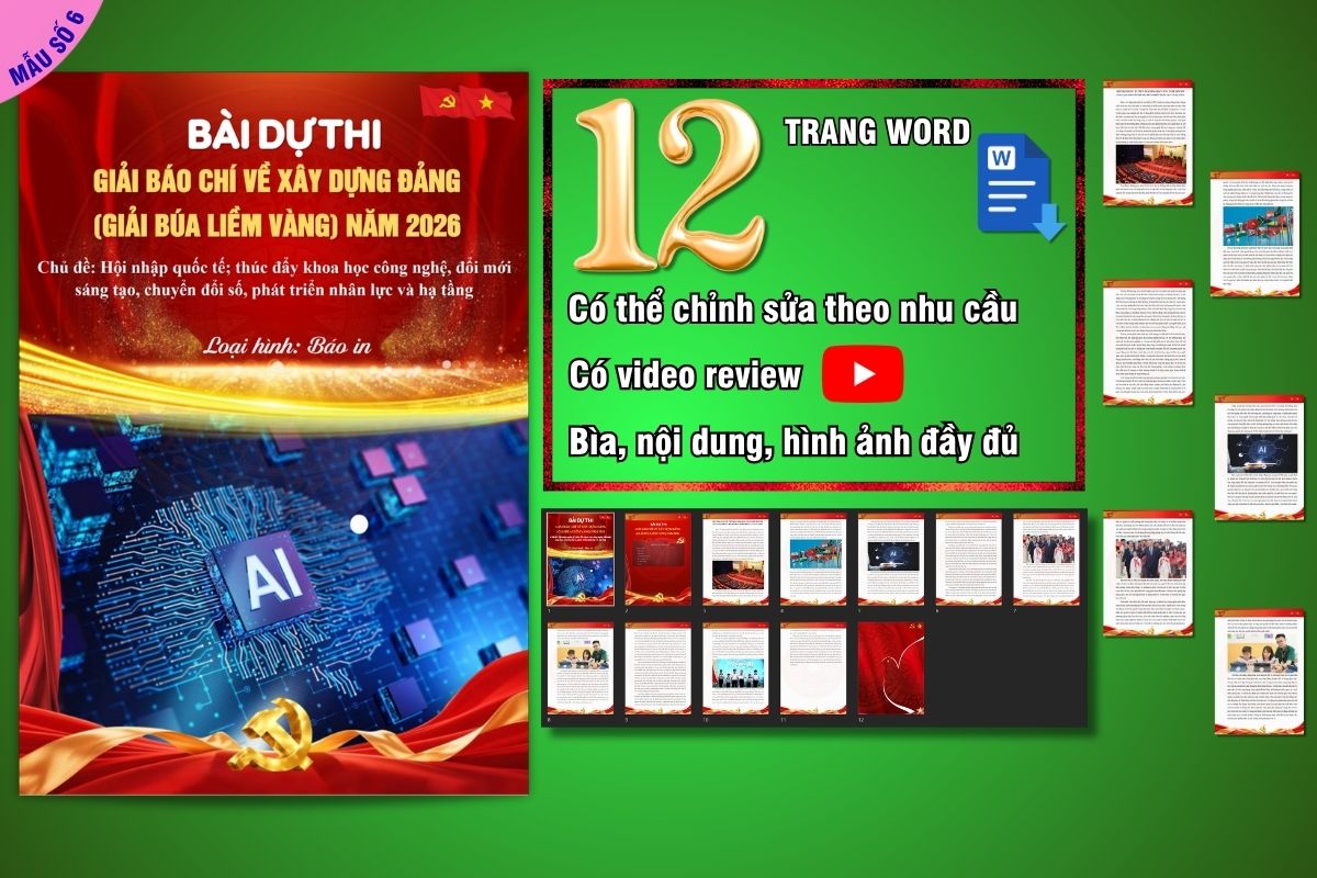 Bài viết về Giải Búa liềm vàng (giải báo chí về xây dựng Đảng) chủ đề chuyển đổi số