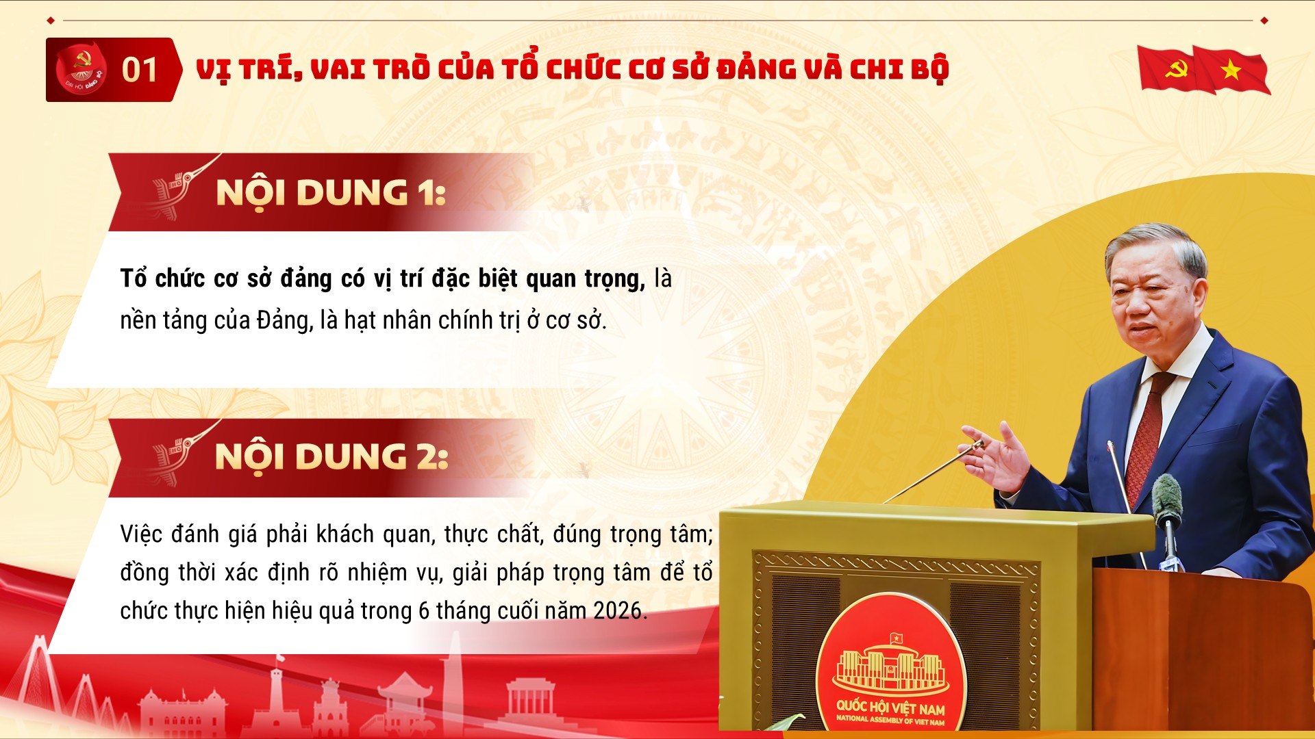 Slide Hội thi Bí thư Chi bộ giỏi 20 trang, tặng phông chữ 5 Phần 2 Cơ sở lý luận chính trị và thực tiễn