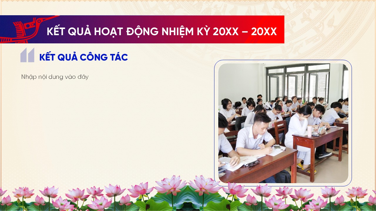Phần báo cáo tổng kết thực hiện nhiệm vụ