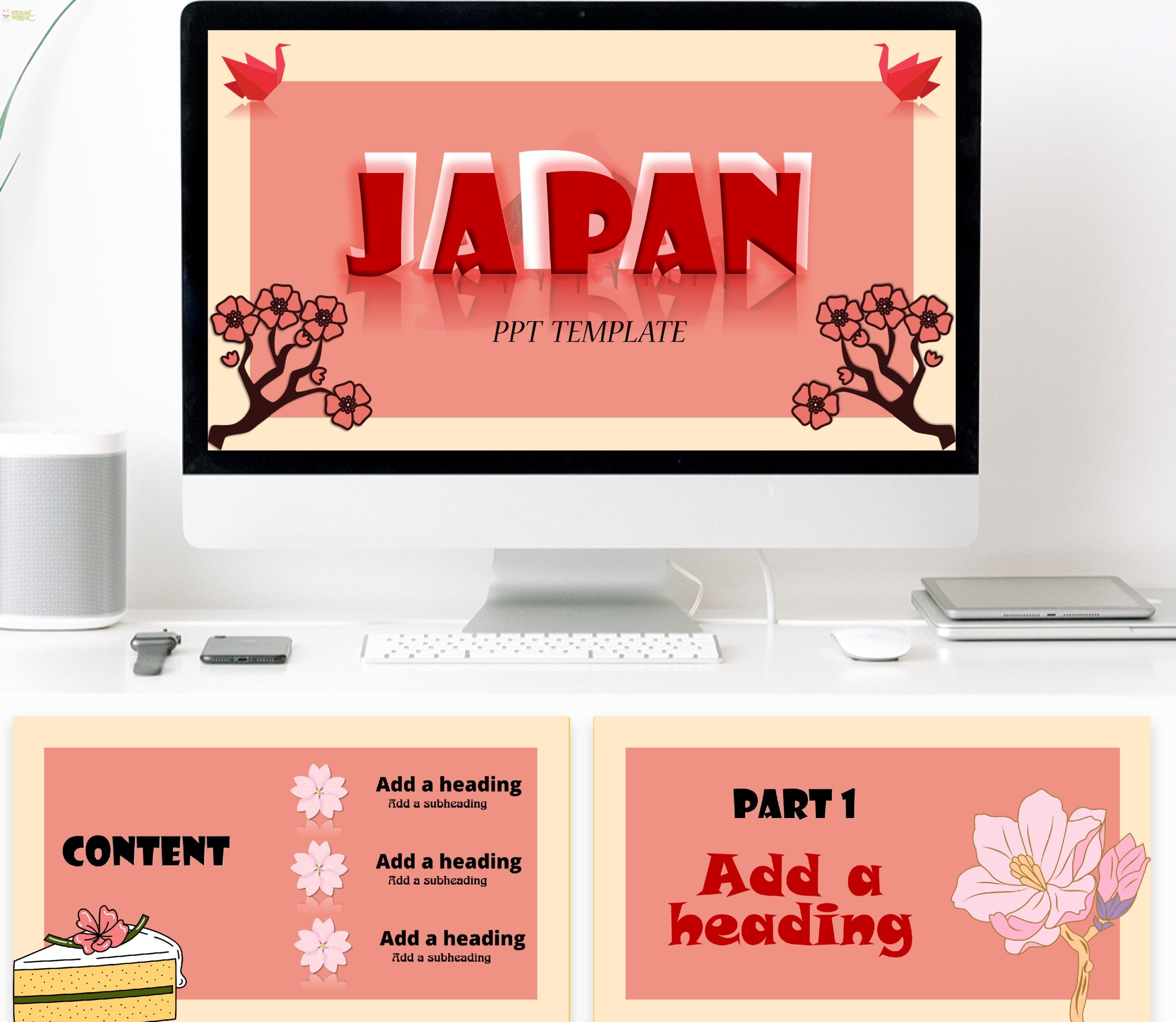 Slide PowerPoint du lịch Nhật Bản